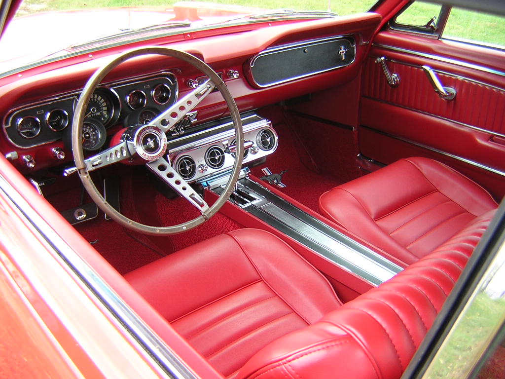 1965 Mustang Gt Coupe With Pony Interior Auto P S A C